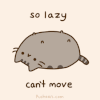 so-lazycant-move-pusheen-the-cat.gif