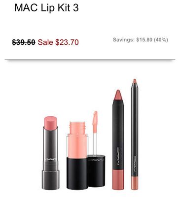 MAC Lip Kit 3