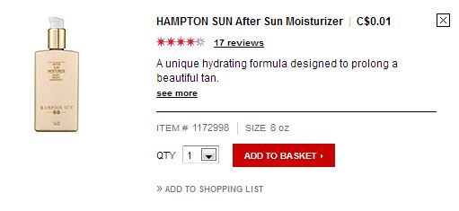 hampton Sun After Sun Moisturizer  C$0.01 quick view.JPG