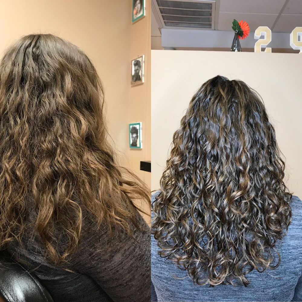 Stressed, dry curls can be revived!