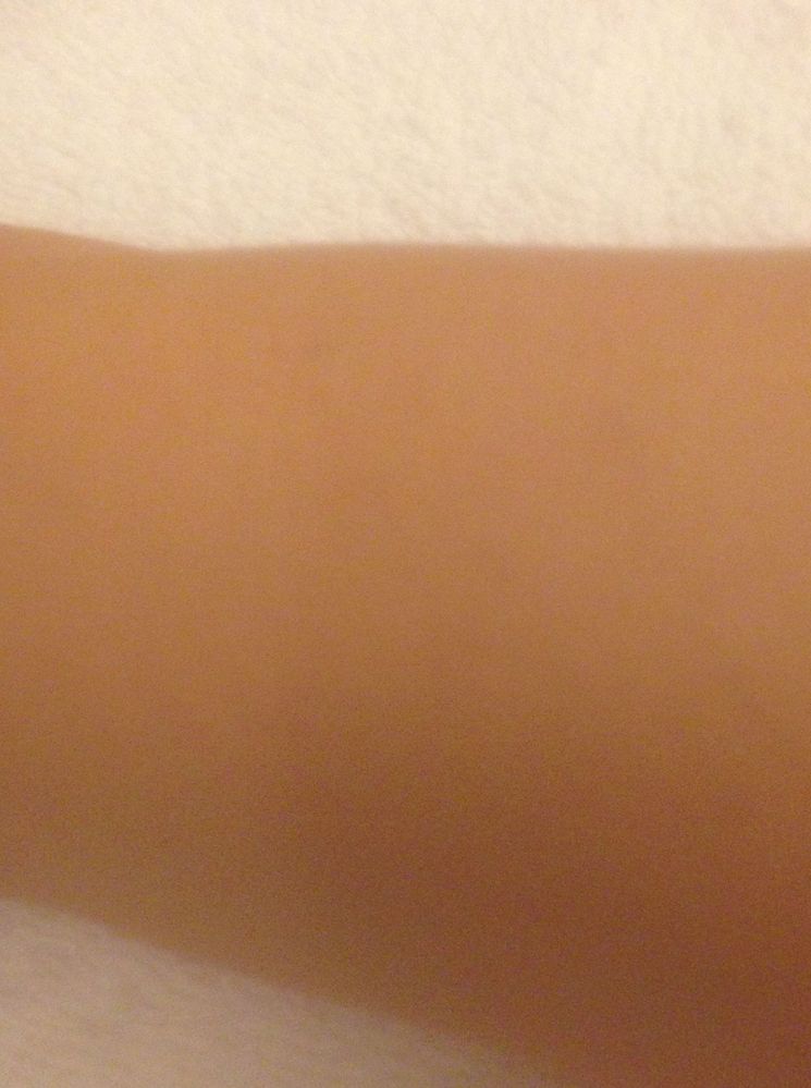 my arm after blending in 2nd half pump of CC cream