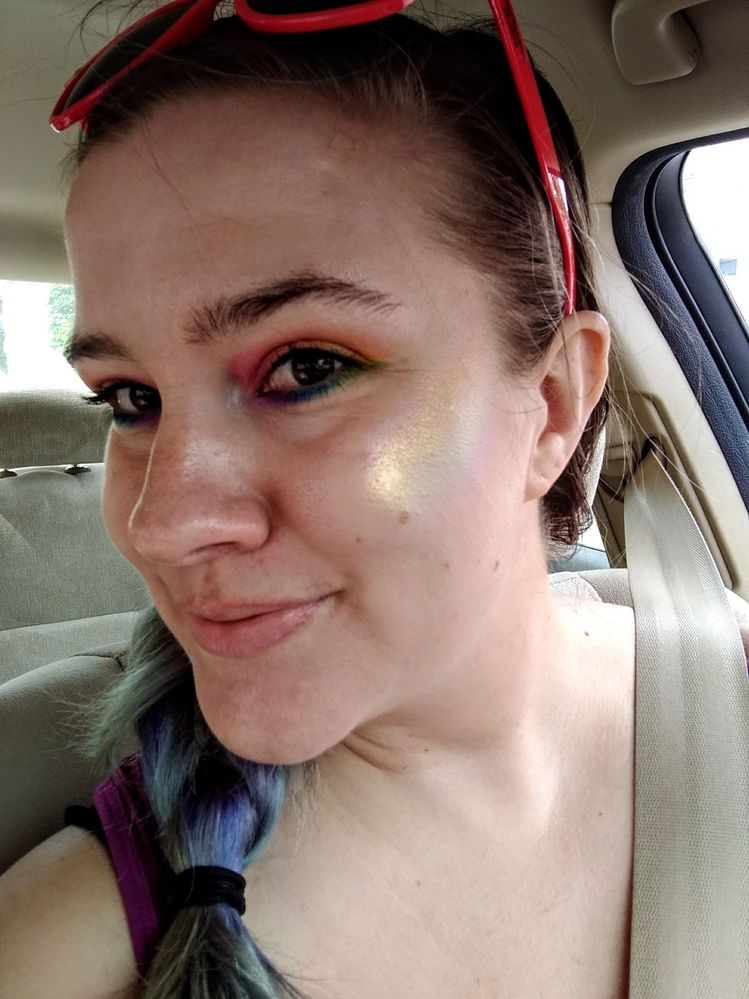 UD Full Spectrum & Ulta Collection Rainbow highlighter