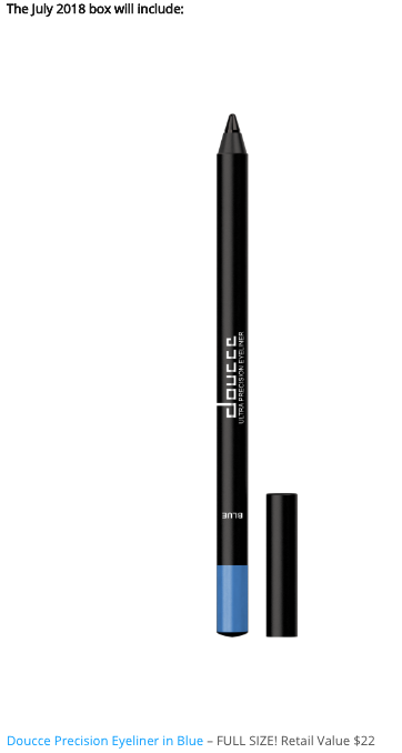 Doucce Precision Eyeliner in Blue