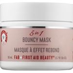 First Aid Beauty 5 in 1 Bouncy Mask (soothes any irritation I may be having from the sun, cosmetics, etc. and plumps my skin in the process; love it!)