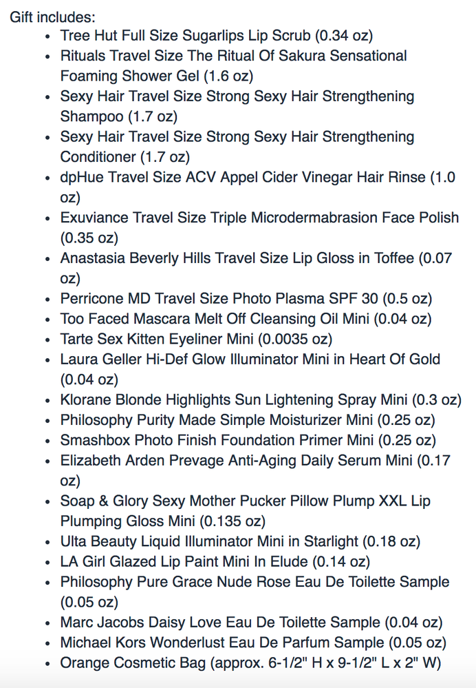 UltaPineapple21pcBeautyBagContents.png