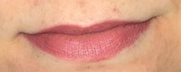 Casablanca lipstick in flash photo