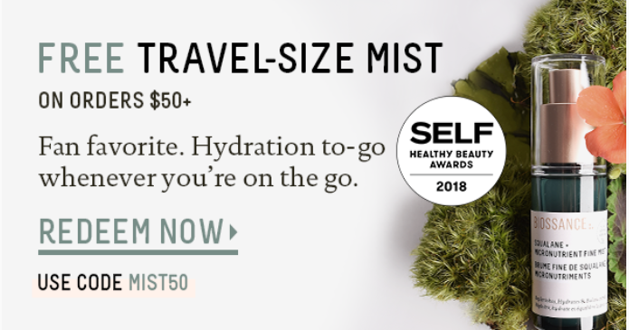 Promotion ends 7/30 at 11:59pm PT. Must use code: MIST50.