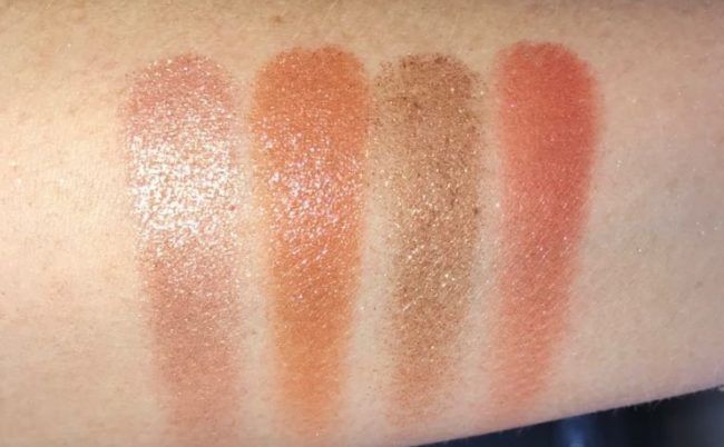 Charlotte Tilbury Palette of Pops – Supersonic Girl Swatches