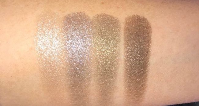 Charlotte Tilbury Palette of Pops – Starlight Swatches