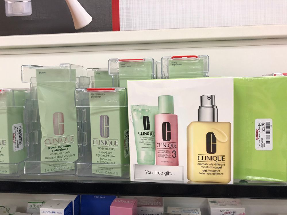 Clinique kit for $29.99