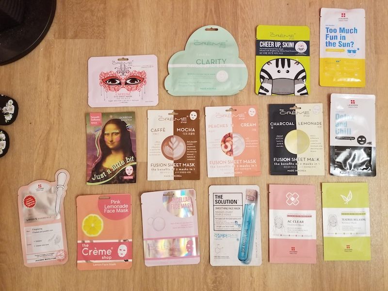 First AMAZING bundle of masks!