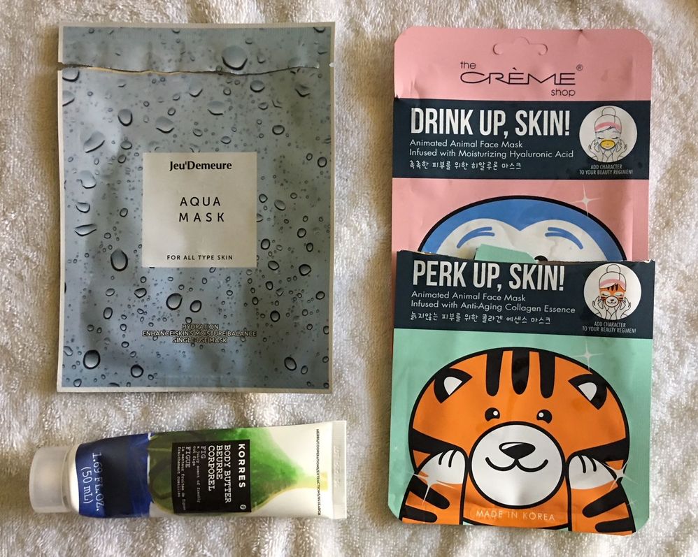 Great staples & some sheet mask fun for my daughter & I :)