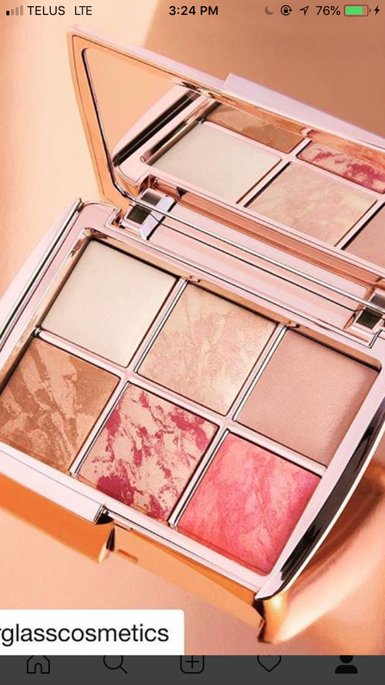 2017 holiday palette rose gold