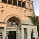 This is the entrance to the hotel "Les Sources de Caudalie"  built by Mathilde's sister Alice.