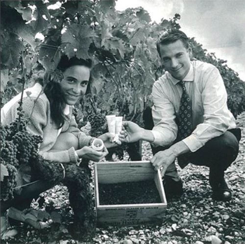 Mathilde and Bertrand Thomas cofounders of Caudalie in 1994