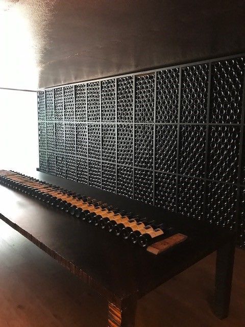 Here is the personal wine cellar of the vineyards owners (Mathilde's parents).