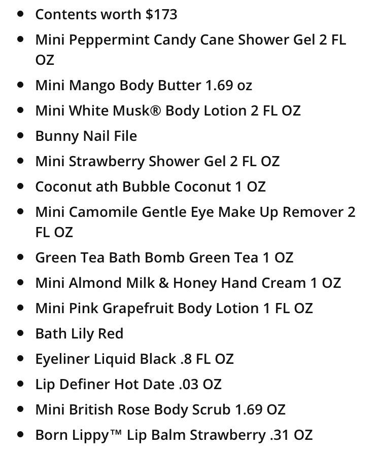 TheBodyShop25DaysAdventCalendarContents3.jpg