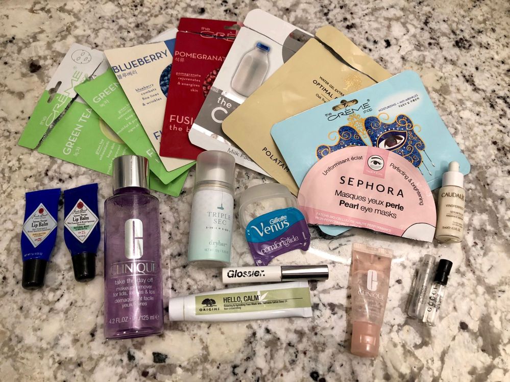 Big empty week! - loved all the products