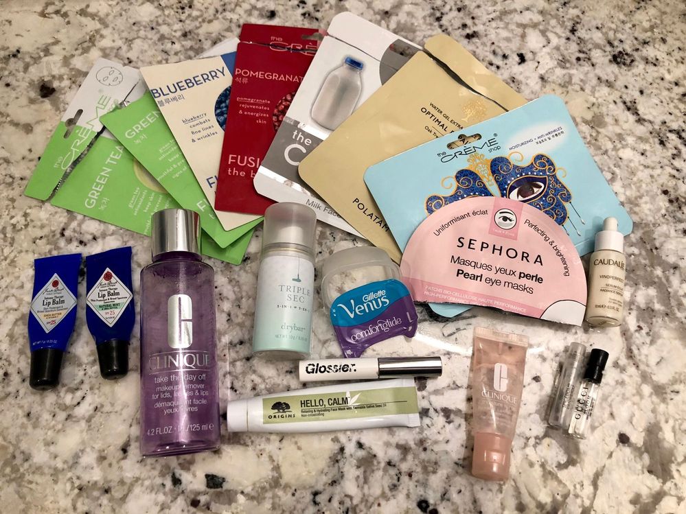 Big empty week! - loved all the products