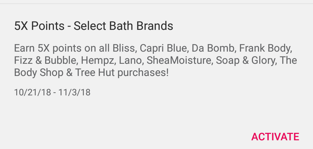 I am RIDICULOUSLY excited about Capri Blue and this coinciding with the 20%. I don't think we've ever seen a multiplier for that brand before :D