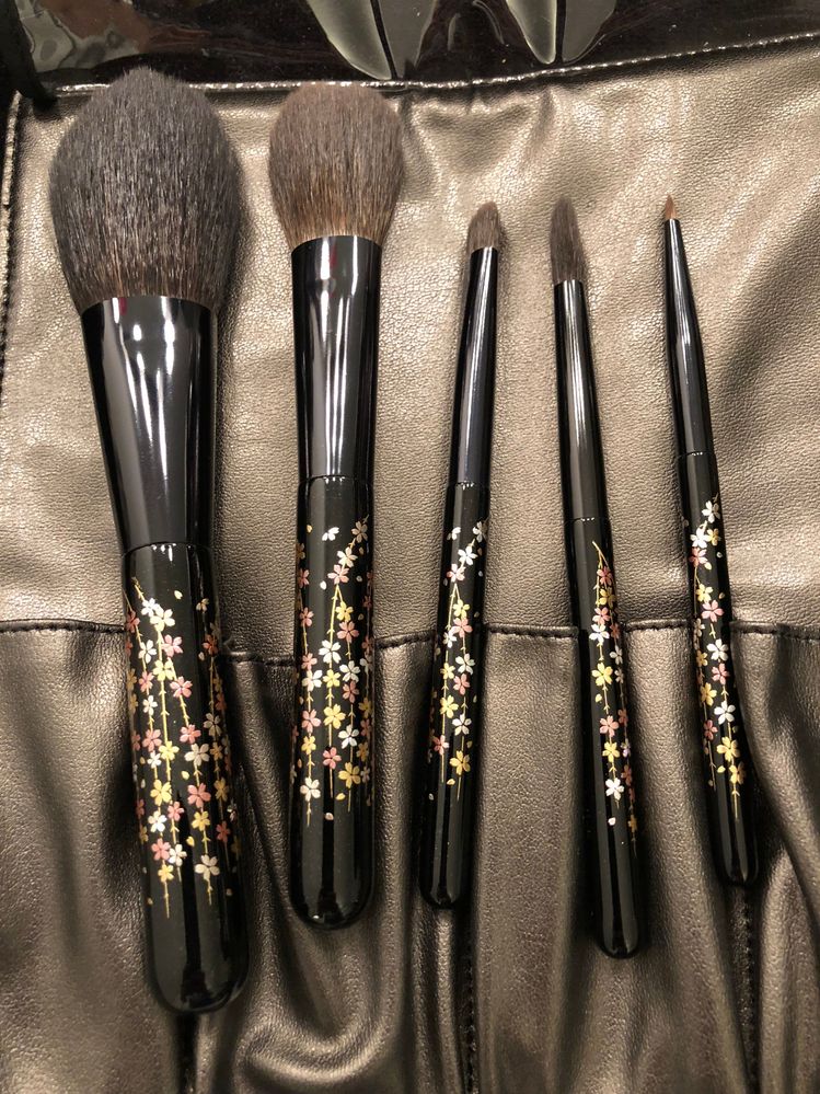 chikuhodo brush set. This is the most expensive brush set I have. I got it years ago on Beautylish. It’s so pretty I still haven’t used it yet.
