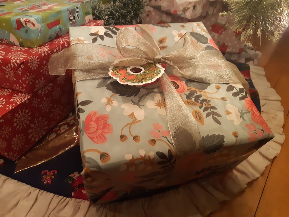 Elfie, all of your wrapping was amazing! I loved it!
