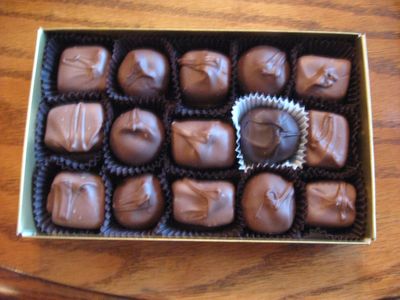 Assorted chocolates!  So good!