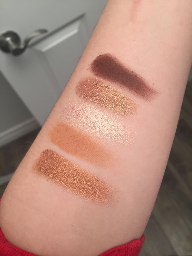 Quick swatches of the ND mini nude