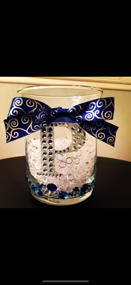 Made a makeup brush holder for my bestie