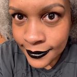 MAC Liptensity Stallion, my favorite black lipstick.