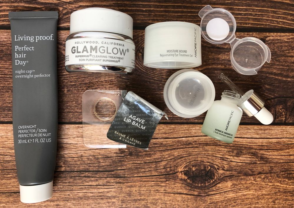 Mostly skincare. The GlamGlow should probably be posted in the Empties thread instead of here since it's a mini and not a foil or DS. Oops.