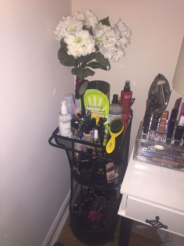 Daily Hair Stuff, Nail Stuff, and Excess Makeup Storage