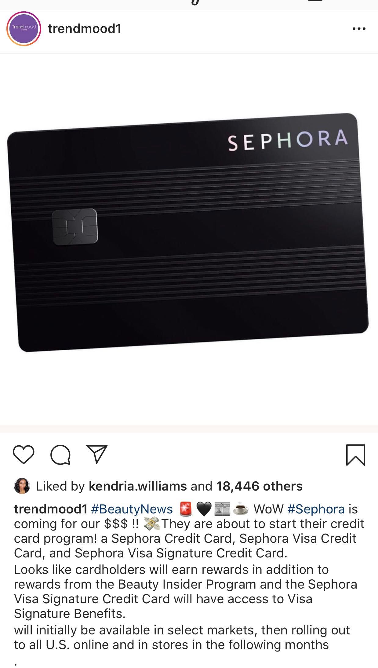 Sephora Credit Card Coming Soon Beauty Insider Community