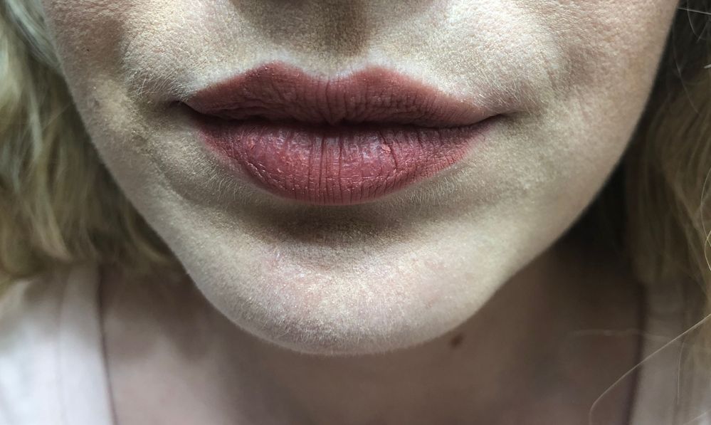 This shade match perfectly when applied, this is three hours later