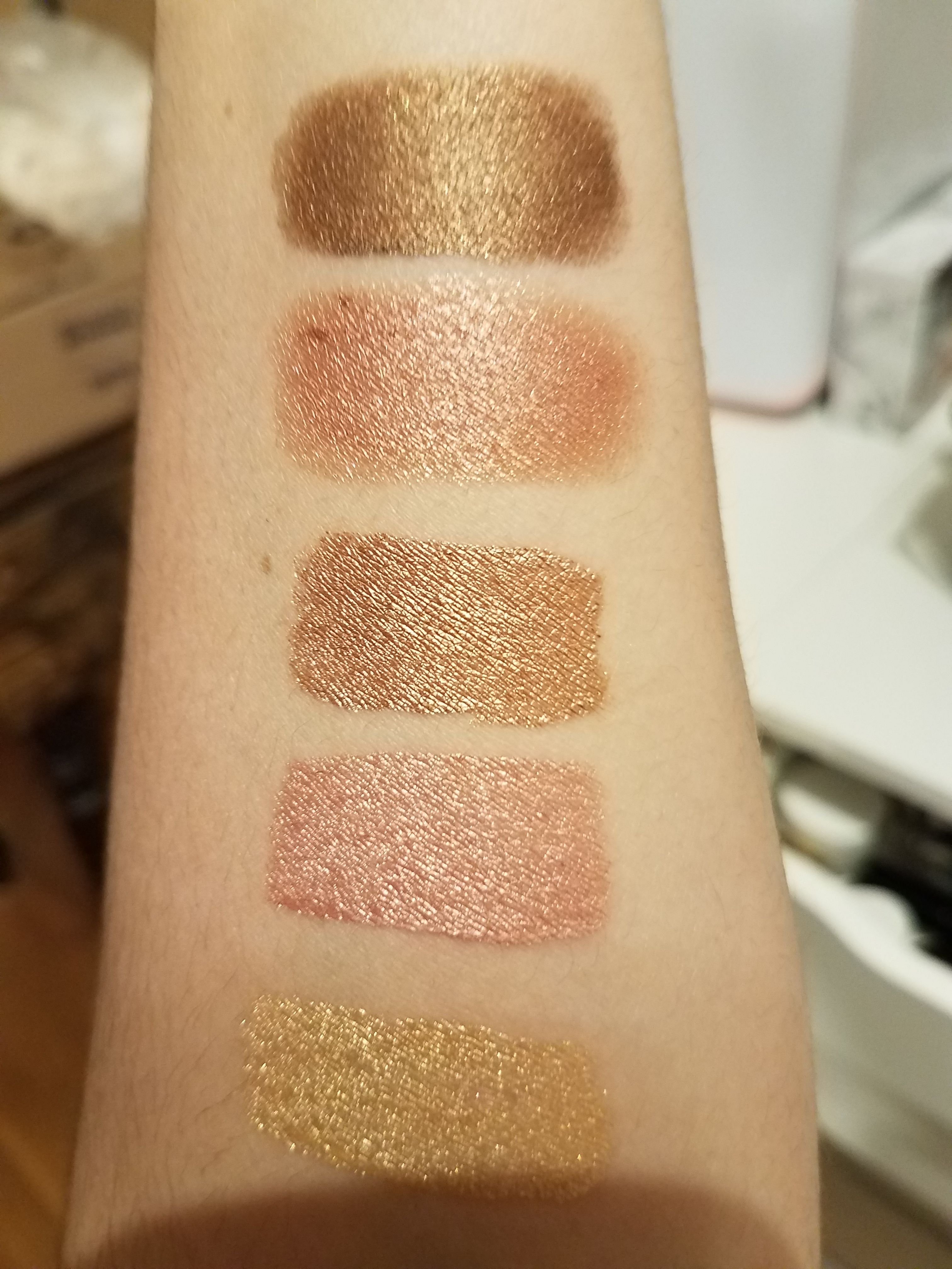 Here are swatches of the acqua metal sha... - Page 109 - Beauty Insider  Community
