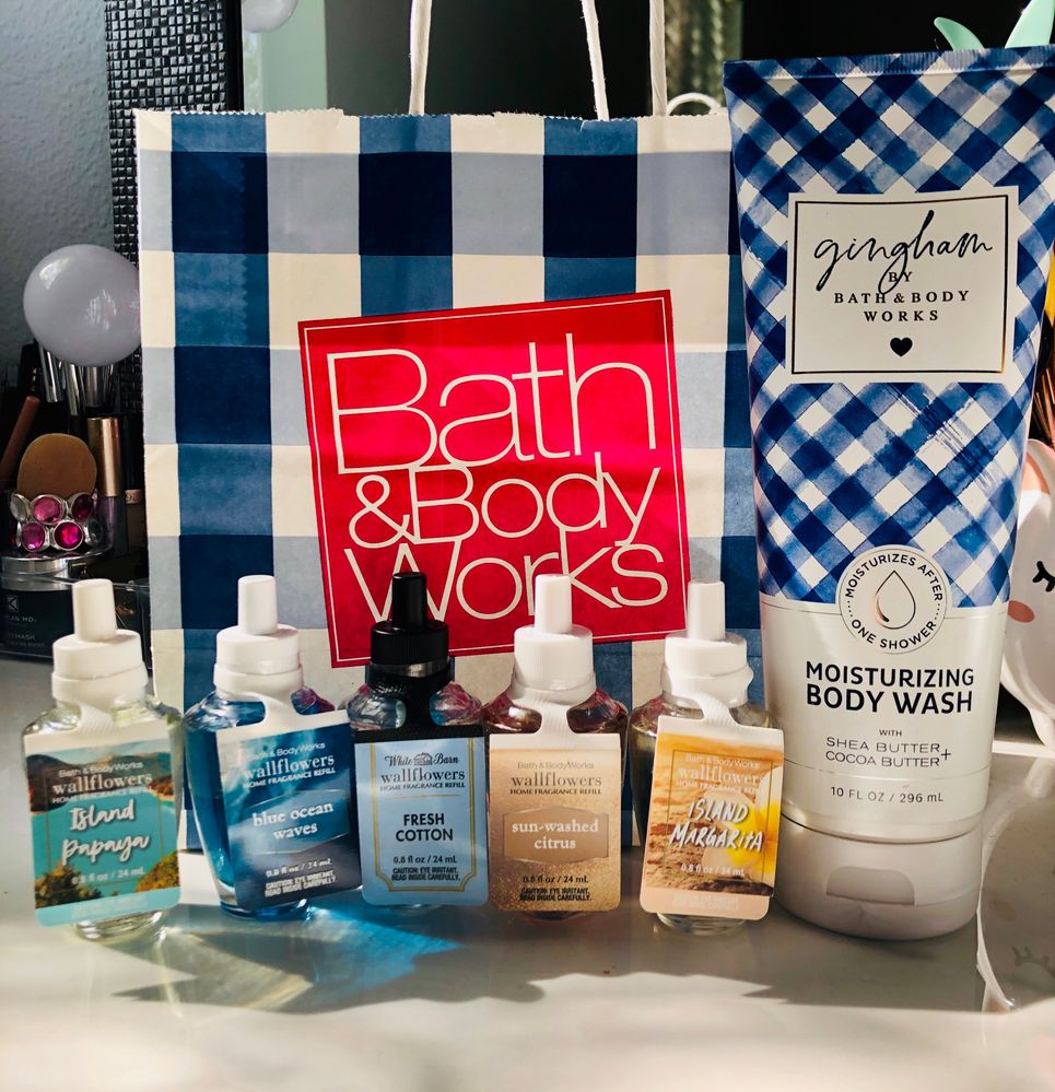 Restocks and freebie body wash