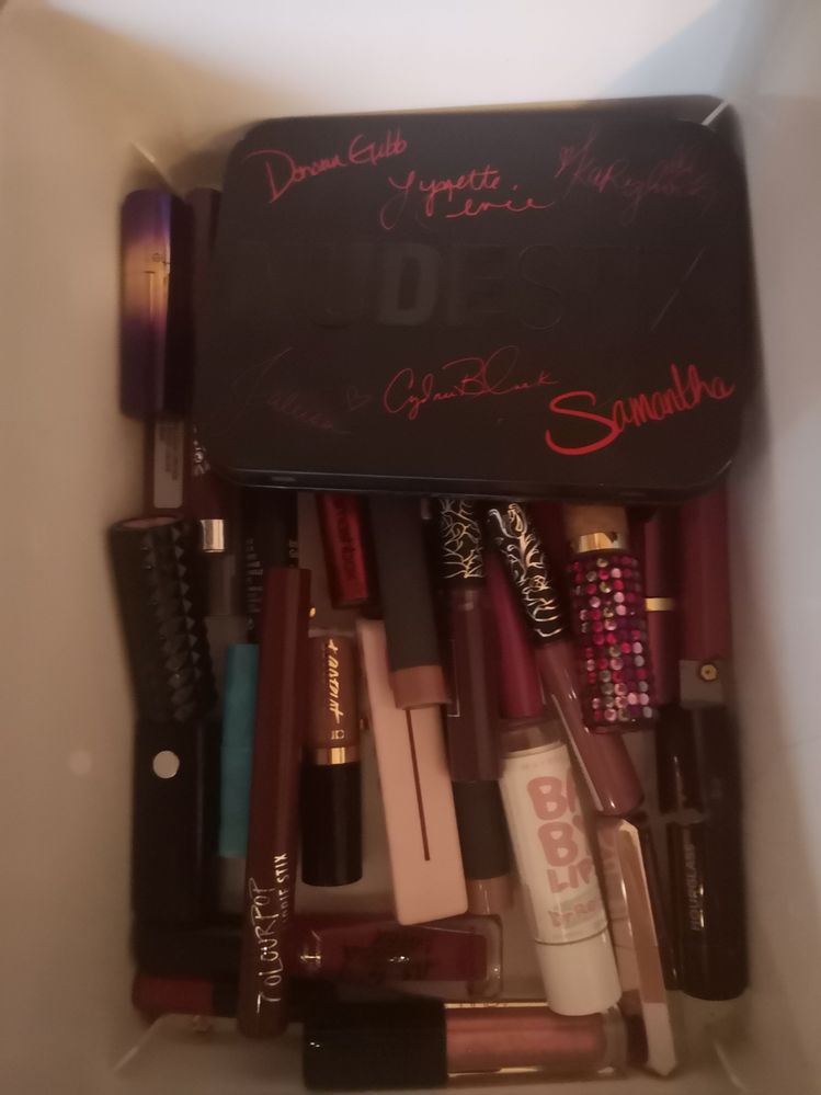 Where all of my lippies were stored before