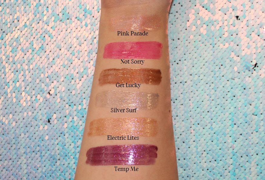 Marc Jacobs Lipgloss swatches.JPG