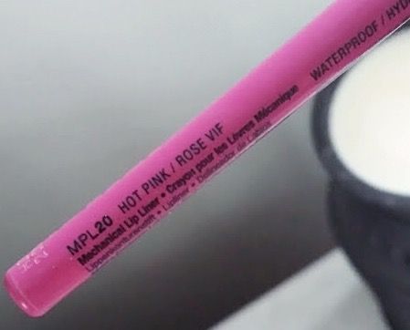 NYX hot pink waterproof liner