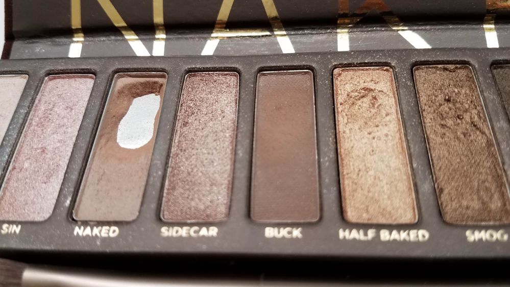 Early 2019 - Urban Decay Naked - Focusing on Half Baked now