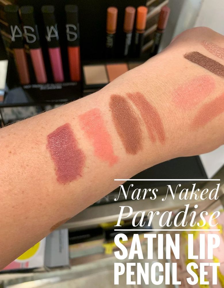 Nars Naked Paradise Satin Lip Set