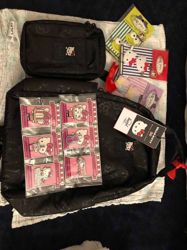 Sanrio.com and Hello Kitty Cafe haul