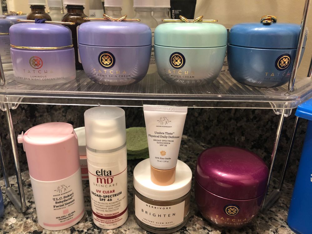 Lotions, SPF, masks etc