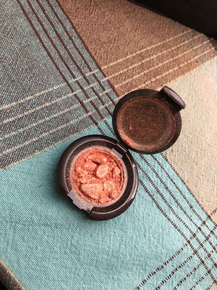 so sad that my becca highlighter came shattered ):  wish there would be some kind of protection for these fragile products