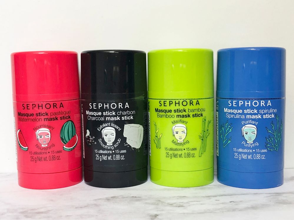 Did I really need all 4? No. But, no Sephora Collection stick mask left behind. hahaha!