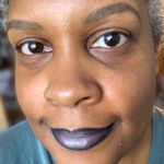 Black lipstick can be bright with enough ombre application. :D