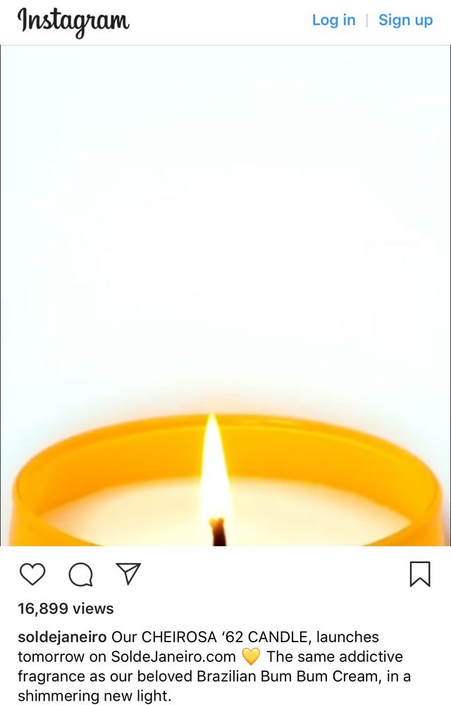 SDJ BumBum candle