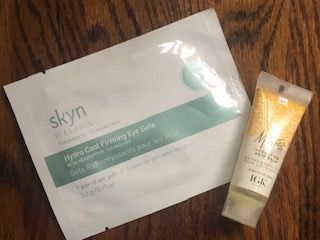 I week - skyn iceland eye mask and IGK Mistress