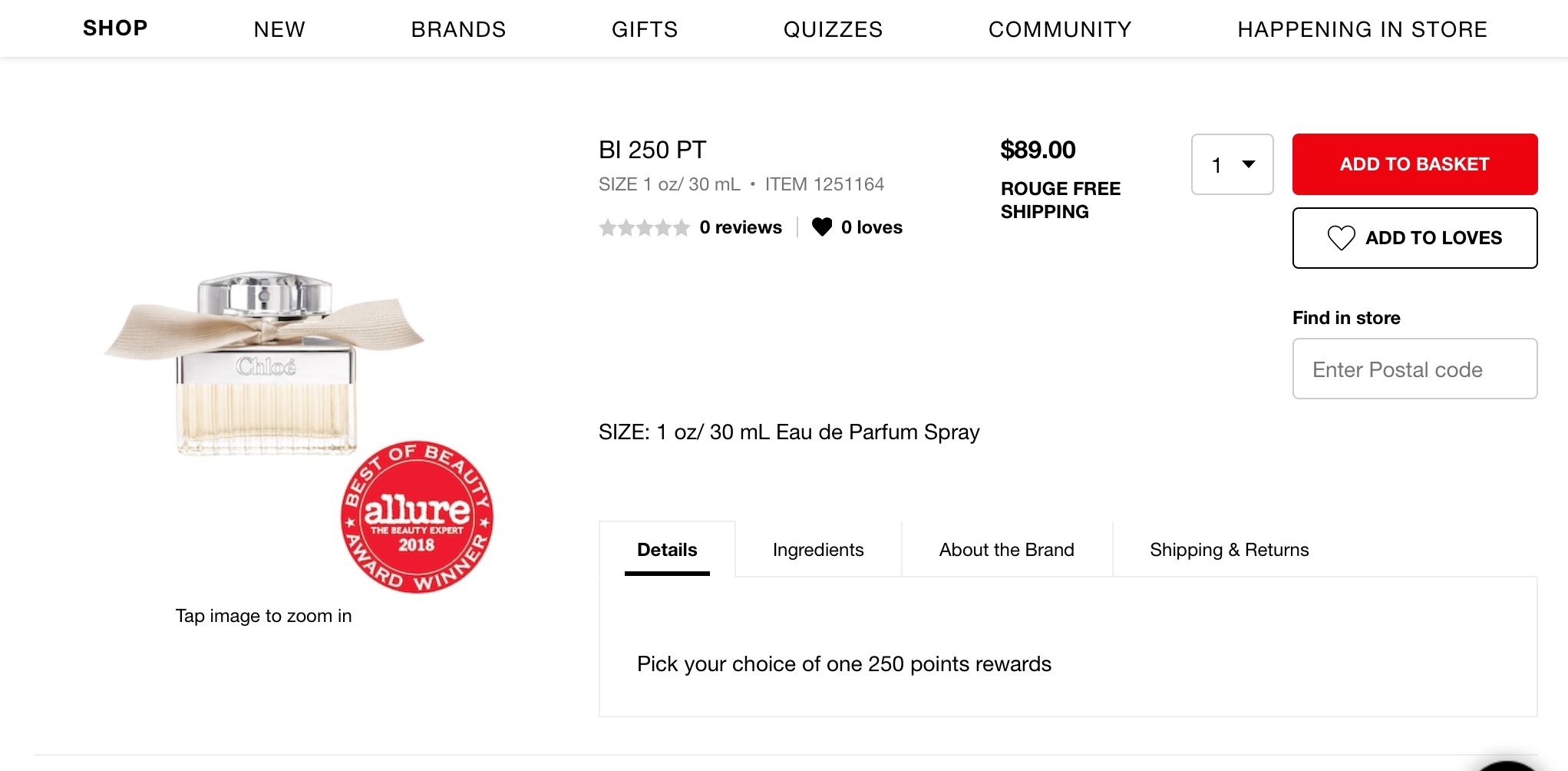 Re Sephora Rewards Bazaar Previews and Page 46 Beauty Insider