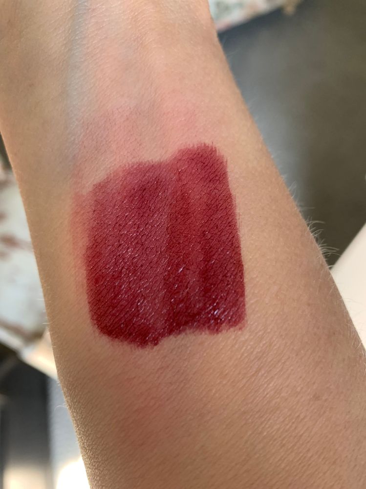 Chanel Rouge Noir Ink Fusion before dry down